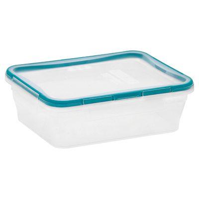 Total Solution® 8.5-cup Plastic Food Storage Container with Lid
